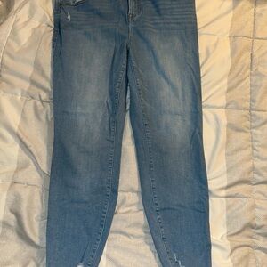 Torrid bombshell  Light Blue Skinny Jeans